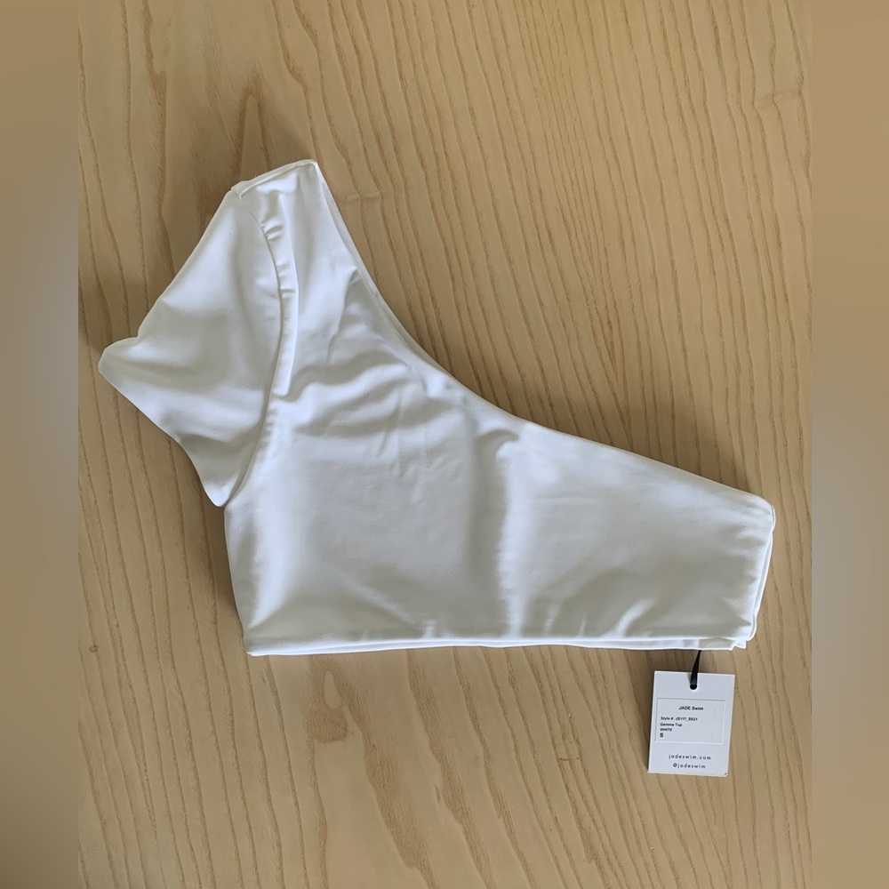 Jade Swim one shoulder bikini top